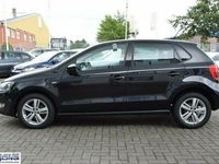 Gebraucht VW Polo Match 69 PS (50 kW) 2013 Schwarz metallic