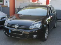 Gebraucht VW Golf VII Style 105 PS (77 kW) 2012 Deep black perleffekt Kombi