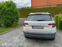 Gebraucht Skoda Karoq Clever 150 PS (110 kW) 2021 Weiß SUV