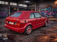 Gebraucht VW Golf Cabriolet 95 PS (69 kW) 1989 Rot Cabrio