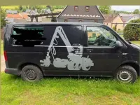 Gebraucht VW Transporter 150 PS (110 kW) 2017 Schwarz Van