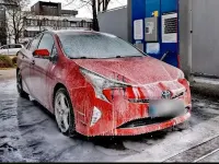 Gebraucht Toyota Prius Executive 122 PS (89 kW) 2017 Rot Limousine
