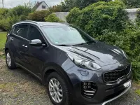 Gebraucht Kia Sportage GT-Line 185 PS (136 kW) 2017 Grau SUV