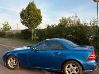 Gebraucht Mercedes SLK200 163 PS (119 kW) 2000 Blau Cabrio
