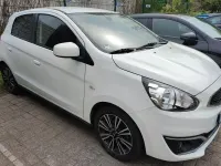 Gebraucht Mitsubishi Space Star 80 PS (58 kW) 2018 Weiß Kleinwagen