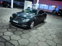 Gebraucht Mercedes C180 AMG line 156 PS (114 kW) 2012 Schwarz Coupé