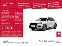 Gebraucht Audi Q3 Advanced Plus 150 PS (110 kW) 2023 Gletscherweiß metallic SUV