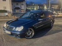 Usata Mercedes C280 AMG 231 CV (169 kW) 2006 Blu Station wagon
