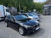 Gebraucht BMW 116 Advantage 109 PS (80 kW) 2018 Schwarz ii/bonnet fluid black Kleinwagen
