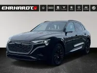 Gebraucht Audi Q8 e-tron S-Line 300 kW (408 PS) 2023 Mythosschwarz metallic SUV