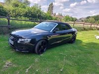 Gebraucht Audi A5 Cabriolet S-Line 211 PS (155 kW) 2012 Schwarz Cabrio
