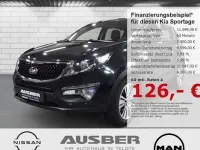 Gebraucht Kia Sportage Spirit 184 PS (135 kW) 2015 (1k) black pearl p SUV