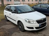 Gebraucht Skoda Fabia 90 PS (66 kW) 2010 Weiß Kombi