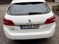 Gebraucht Peugeot 308 SW 131 PS (96 kW) 2018 Weiß Kombi