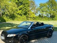 Gebraucht Audi A4 Cabriolet 163 PS (119 kW) 2007 Schwarz Cabrio