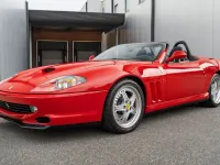 Second-hand Ferrari 550 485 CP (356 kW) 2001 Roșu Cabrio