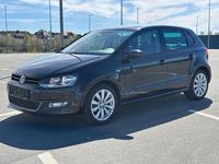 Gebraucht VW Polo Match 69 PS (50 kW) 2012 Schwarz Kleinwagen