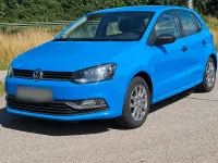 Gebraucht VW Polo 75 PS (55 kW) 2015 Blau Kleinwagen