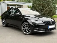 Gebraucht Skoda Superb SportLine 190 PS (139 kW) 2023 Schwarz Limousine