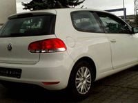 Gebraucht VW Golf VI 80 PS (58 kW) 2009 Weiß Kleinwagen