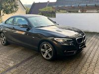 Gebraucht BMW 218 Sport Line 150 PS (110 kW) 2017 Schwarz Coupé