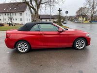 Gebraucht BMW 218 136 PS (100 kW) 2017 Rot Cabrio
