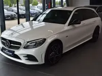 Gebraucht Mercedes C300e AMG line 306 PS (225 kW) 2020 Weiß Limousine