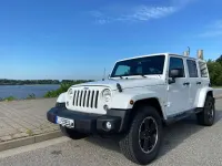Gebraucht Jeep Wrangler Unlimited Sahara 200 PS (147 kW) 2014 Weiß SUV