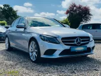 Gebraucht Mercedes C220 Avantgarde 194 PS (142 kW) 2019 Silber Limousine