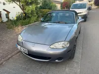 Gebraucht Mazda MX5 110 PS (80 kW) 2003 Silber Cabrio