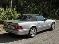 Gebraucht Mercedes SL320 224 PS (164 kW) 2000 Silber Cabrio