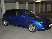 Używany Mazda 3 Inclusive 150 KM (110 kW) 2004 Niebieski Sedan/Limuzyna