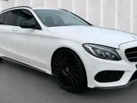 Gebraucht Mercedes C200 AMG 135 PS (99 kW) 2015 Weiß Kombi