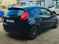 Gebraucht Ford Fiesta Trend 60 PS (44 kW) 2009 Blau Kleinwagen