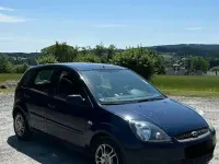 Gebraucht Ford Fiesta Style 69 PS (50 kW) 2008 Blau Kleinwagen