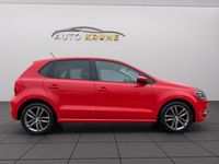Gebraucht VW Polo Highline 110 PS (80 kW) 2017 Rot Limousine