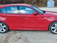 Gebraucht BMW 116 122 PS (89 kW) 2008 Rot Kleinwagen