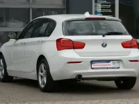 Gebraucht BMW 116 Sport Line 109 PS (80 kW) 2019 Mineralweiss metallic (metallic) Kleinwagen