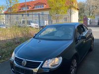 Second-hand VW Eos 150 CP (110 kW) 2006 Negru Cabrio