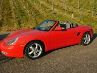 Gebraucht Porsche 986 Boxster 220 PS (161 kW) 2000 Rot Cabrio