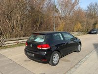 Gebraucht VW Golf VI Trendline 80 PS (58 kW) 2010 Schwarz Kleinwagen