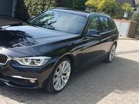 Gebraucht BMW 320 Luxury Line 190 PS (139 kW) 2016 Schwarz Kombi