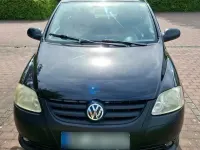 Gebraucht VW Fox 75 PS (55 kW) 2005 Schwarz Kleinwagen