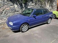 Brugt VW Golf Cabriolet 90 HK (66 kW) 1997 Blå Cabriolet
