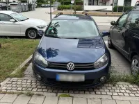 Gebraucht VW Golf VI 105 PS (77 kW) 2011 Blau Kleinwagen