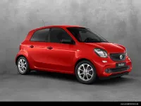 Używany Smart ForFour 71 KM (52 kW) 2016 Czerwony Hatchback