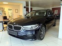 Gebraucht BMW 520 Sport Line 190 PS (139 kW) 2018 Blau Limousine
