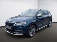Gebraucht Skoda Karoq Scout 4x4 150 PS (110 kW) 2019 Blau metallic m SUV