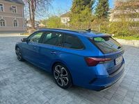 Gebraucht Skoda Octavia RS 200 PS (147 kW) 2022 Blau Kombi