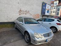 Gebraucht Mercedes CLK200 163 PS (119 kW) 2004 Silber Coupé